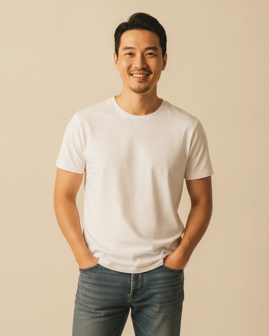 원본 착용 모습